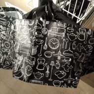 Reusable Shopping Bag Tote Bag Colorful Christmas 36L laundry Bag