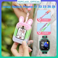 Protective Back Cover for Imoo Watch Phone Z1 Z2 Z3 Z5 Z6 Z4 Pro with Bunny Strap