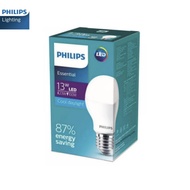 PUTIH Philips Essential LED Bulb 13W 13 W 13 Watt 13Watt E27 6500K White