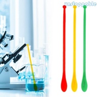 Un* 50PCS Lab Sampling Spoon Double Ended Lab Spatula Sampler Mixing Spoon for Chemistry Reagent Sam