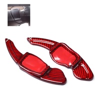 Real Carbon Fiber Car Steering Wheel Paddle Shift Extension Shifter For VW Golf 5 6 MK5 MK6  R20 R32