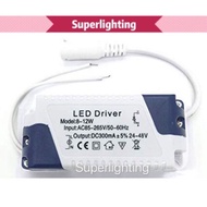Led Transformer Driver 1-3W 4-7W 8-12W 13-18W 20-24W 24-36W（SINGLE COLOR）Isolated Constant Current Driver