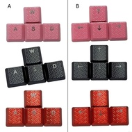 Custom Keyboard Keys 4pcs Abs Backlit Gl Tactile Switch Keycap With Texture Non-slip Cover For Logit