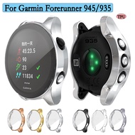 TPU Cover Case For Garmin Forerunner 945/935 Protector Shell With Protector Film Full Coverage Soft 