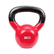 Dipped Kettlebell 8kg (8kg Kettlebell/Rubberized Kettlebell/8kg Kettlebell/Pull Ring Dumbbell/Retrai