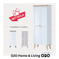 [O2O] PISCES tall 2 doors shoe rack cabinet / Kasut kabinet almari tinggi storage / rak kasut (H160cm)