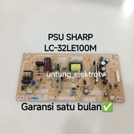 PSU TV SHARP LC-32LE100M POWER SUPPLY REGULATOR TV SHARP LC-32LE100M