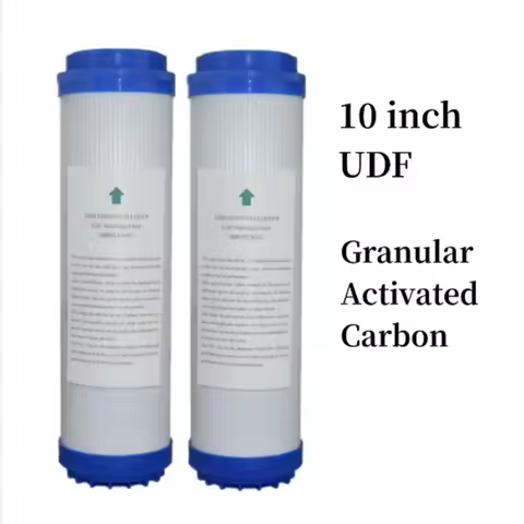 10 inch UDF GAC Granular Activated Carbon Water Filters Replacement Kitchen Drinking Water Purifier 