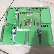 (PLNSN) NCT 127 Jewel Case - Sticker