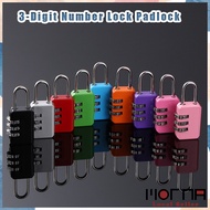 Zinc Alloy 3-Digit Number Lock Padlock Password Padlock for School Gym Locker Outdoor