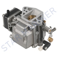 6B4-14301 Carburetor For Yamaha Outboard Motor 2T 9.9HP 15HP Earrow 15HP 6B4-14301-00 6B414301 Boat 