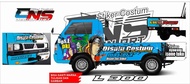 stiker decal full body keren mobil l300 stiker full body l 300 stiker bisa custum sesuai permintaan