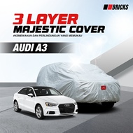 3 Layer Cover Audi A3 Anti-UV & Waterproof Car Cover BRICKS