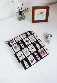 日系古早 商店圖標 復古日本布料 電子閱讀器保護套包7吋 客制