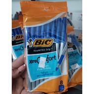 BIC ballpen blue 8 pcs per pack Pen Ball Pen Gel Pen Stationery