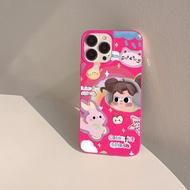 การ์ตูนแมวน่ารัก Macaron Jelly TPU เคสโทรศัพท์ For iPhone เคส 11 13 12 14 15 Pro Max X Xs Max XR 7 8 Plus SE 2020 SE2 Soft Case นิ่มกันกระแทก เคสไอโฟน11