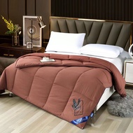 Hilton ผ้าห่มนวม ระดับ 5 ดาว ที่มีคุณภาพ ผ้านวมขนเป็ดเทียม100% เนื้อผ้านุ่ม ห่มสบาย ระบายอากาศได้ดี