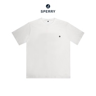 SPERRY ESSENTIAL T-SHIRT (OOO) เสื้อยืด ผู้ชาย สีขาว ( STF24AP01T02001 )
