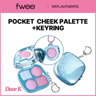 (Choose Keyring)[FWEE] Pocket Cheek Palette with keychain