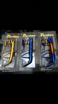 STANDAR SAMPING TWOTONE 2TONE BLUE GOLD ORIGINAL THAILAND VIXION SATRIA FU SONIC150 NINJA RR DAN UNI