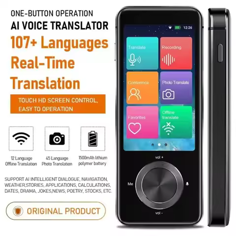 New M9 Instant Voice Translator Portable Language In Real-time Smart Translation 16Offline Language 