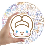 120/60PCS Cute Sanrio Cinnamoroll Graffiti For Helmet Bicycle Hand Account Pencil Case Decals LanLanStickersWor