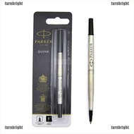 [turn] Parker quink roller ball rollerball pen refill black ink medium nib [bright]