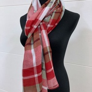 【秋冬時尚】Cashmere 羊絨圍巾/披肩 手工編織 英倫時尚 聖誕