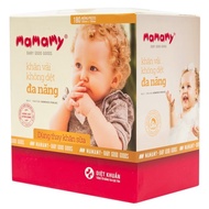 [An Toàn Cho Bé] Khăn Giấy Khô Đa Năng Mamamy (Hộp rút tiện lợi 180 Tờ)