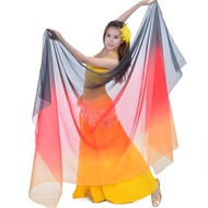 250x120cm Colorful Gauze Belly Dance Costume Belly Dance Performance Costume Belly Dance Costume in 