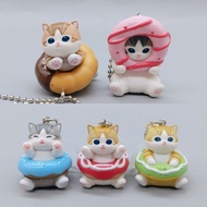 【Fast shipping】mofusand hipper Shark cat Kawaii Keychain Plush Animal Cartoon Cute fusand mofusand b