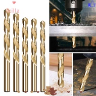 FKILLA Drill Bit, HSS6542 High Speed Steel Twist Drill, Multifunctional HSS Bit Aluminum