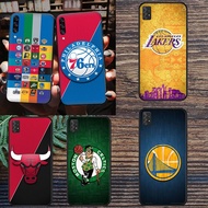 soft black Samsung Galaxy A32 4G A32 5G A41 A42 5G A51 A52 4G A52 5G A71 A72 4G basketball nba phone case