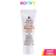 Kiehl's Ultra Light Daily UV Defense SPF50 PA++++ 5ml คีลส์ ครีมกันแดดสำหรับผิวหน้า