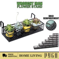 Flower Rack Plant Pots Hanging Pot Plant Rack Balcony Balustrade Flower Pot Rack Plant Stand With Ho