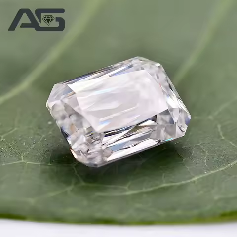 White D Color Moissanite Stone Ashoka Cut 1.0-10.0ct VVS1 Pass Diamond Tester with GRA Certificate