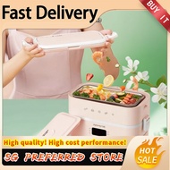 Joyoung Double Layer Electric Heating Lunch Box 1.5L Cooking Lunch Box FH550 Water Free Electric Lun