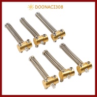 DOONACI308 6pcs for ​Telecaster Saddles, ​Tele Style​ ​Guitar Bridge Saddles​ Brass Saddles Set​, ​E