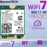 Intel ® Wi-Fi 7 BE200 NGW Module M.2 E key 802.11BE Tri band WiFi + BT 5.4 [Ready Stock]