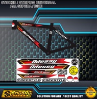 STRIPING SEPEDA MTB ALL / STICKER UNIVERSAL BIKE / VARIASI STRIPING SEPEDA GUNUNG / STICKER SEPEDAH 