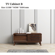 [High Quality✨] TV Console Shoe Cabinet Living Room Set Floor Cabinet Storage Cabinet TV Cabinet Coffee Table Wooden Shelf