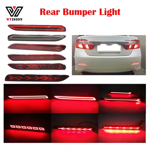 LED Car Rear Bumper Reflector Tail Brake Light Rear Fog Lamp for Toyota/Camry/RAV4/Sienna/Venza/Reiz