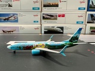 HERPA 1:500 NO.527699  ALASKA AIRLINES 阿拉斯加航空 BOEING 737-800 波音 737-800 “SPIRIT OF THE ISLANDS” 飛機模型 收藏品