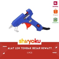 Alat Lem Tembak Besar 80 Watt glue gun Lem Bakar Cair dan isi Refill