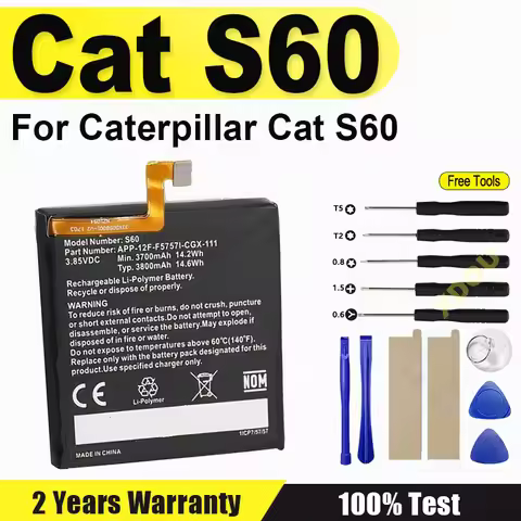 Brand-New Battery 3800mah For Caterpillar Cat S60 APP-12F-F57571-CGX-111 Phone Battery batteries Bat