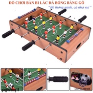 Free 2 balls - Wooden 6-handed soccer foosball table, soccer table, mini foosball table