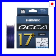 Shimano Ocea 17+ PE Line, 300m, LD-A71Y, Size 8 (139lb), SW Navy