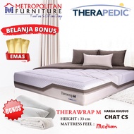 Kasur Spring bed Therapedic Therawrap M / Springbed Matras
