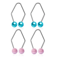 2 Pairs Dimple Makers Stainless Steel Dimple Trainer Dimple Trainer for the-Face Dimple Makers for F