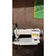 MESIN Typical brand sewing machine, overlock machine and KM ordered cutting machine by kak Maulana